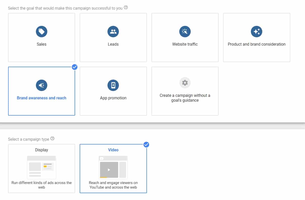 Campanie Google Ads pentru Youtube Campanie Google Ads pentru Youtube